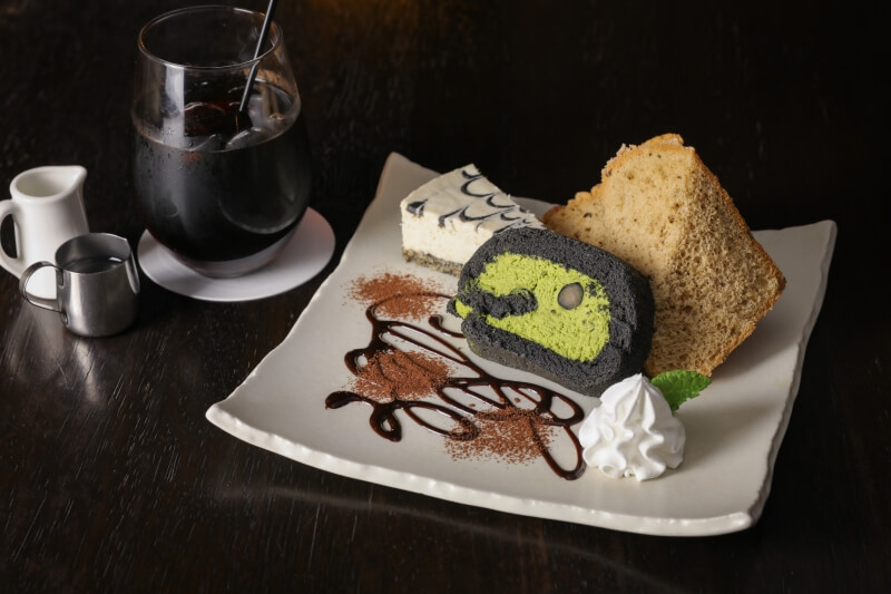 ケーキ3種盛り