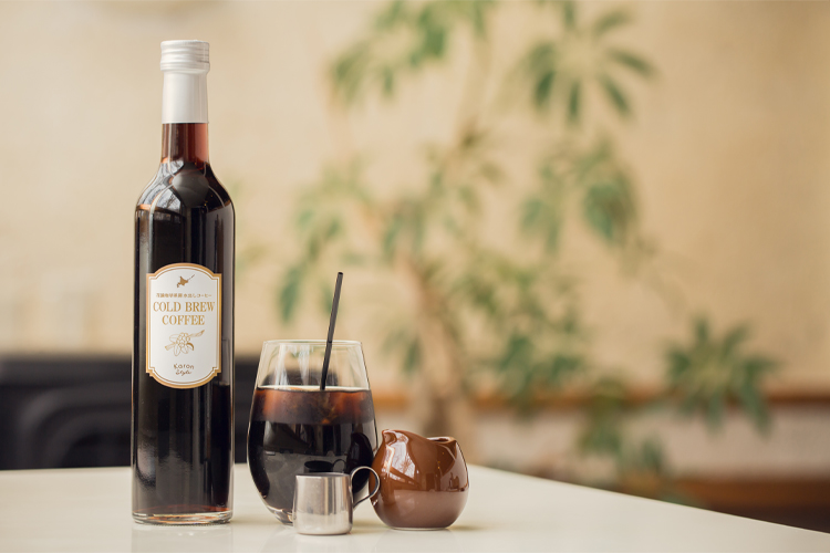 新発売！花論珈琲茶房　オリジナル水出しコーヒー☕️